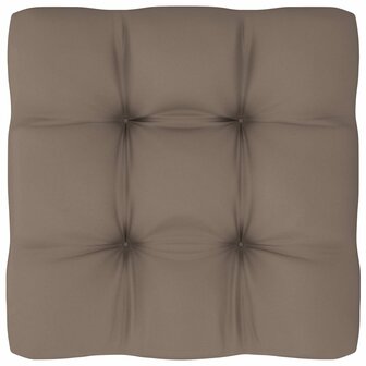 Tuinhocker pallet zwart ge&iuml;mpregneerd grenenhout 6