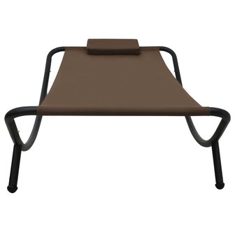 Tuinbed 200x90 cm staal bruin 3