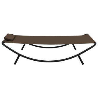 Tuinbed 200x90 cm staal bruin 4