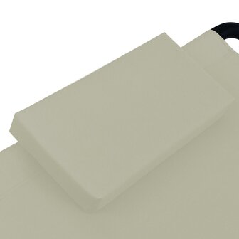 Tuinbed 200x90 cm staal cr&egrave;me 4