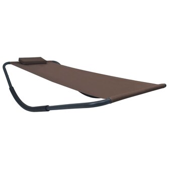 Tuinbed 200x90 cm staal bruin 1