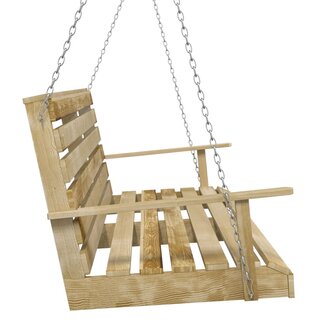 Schommelbank 155x65x60 cm ge&iuml;mpregneerd grenenhout 4