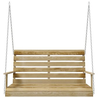 Schommelbank 110 cm ge&iuml;mpregneerd grenenhout 3