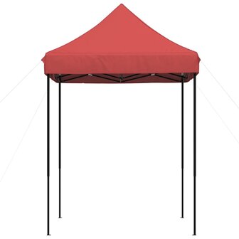 Partytent inklapbaar pop-up 200x200x306 cm bordeauxrood 4