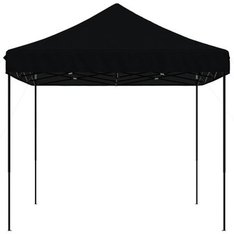 Partytent inklapbaar pop-up 410x279x315 cm zwart 4