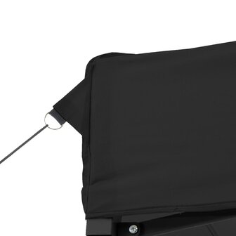 Partytent inklapbaar pop-up 410x279x315 cm zwart 7