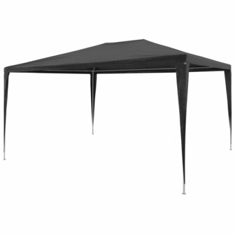 Partytent 3x4 m PE antraciet 1