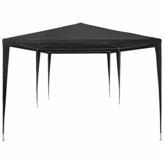 Partytent 3x6 m PE antraciet 2
