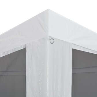 Partytent met 6 mesh zijwanden 6x3 m 3