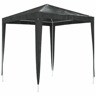 Partytent professioneel 2x2 m antraciet 2