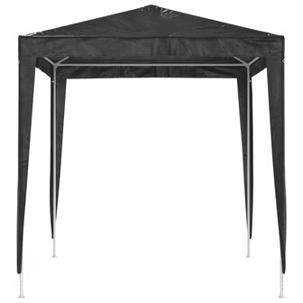 Partytent professioneel 2x2 m antraciet 4