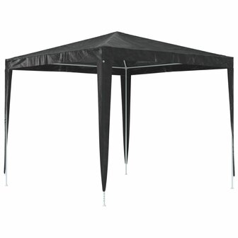 Partytent professioneel 90 g/m&sup2; 2,5x2,5 m antraciet 5