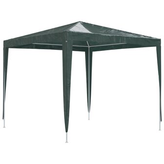 Partytent professioneel 90 g/m&sup2; 2,5x2,5 m groen 2