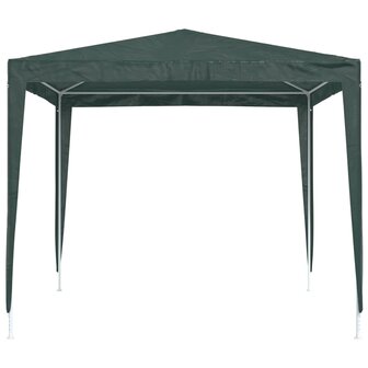 Partytent professioneel 90 g/m&sup2; 2,5x2,5 m groen 3