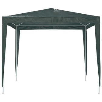 Partytent professioneel 90 g/m&sup2; 2,5x2,5 m groen 4