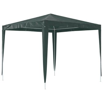 Partytent professioneel 90 g/m&sup2; 2,5x2,5 m groen 5