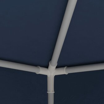 Partytent met zijwanden professioneel 90 g/m&sup2; 2,5x2,5 m blauw 5