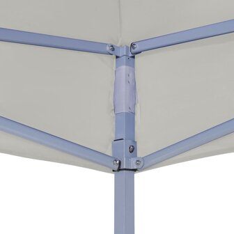 Partytent professioneel inklapbaar 2x2 m staal cr&egrave;me 3