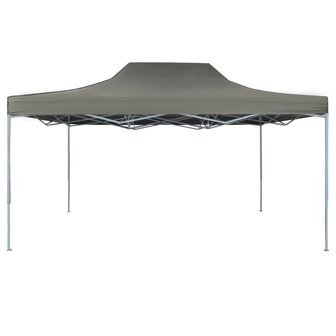 Partytent inklapbaar 3x4 m staal antraciet 2