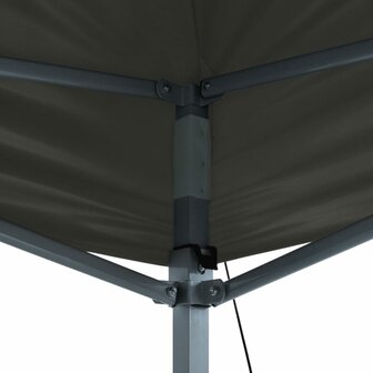 Partytent inklapbaar 3x4 m staal antraciet 4
