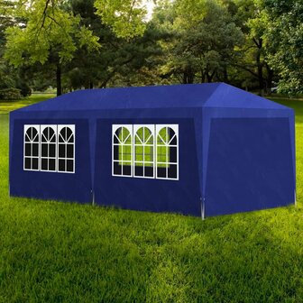 Partytent 3x6 m blauw 1