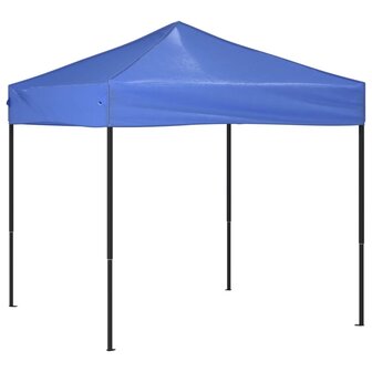 Partytent inklapbaar 2x2 m blauw 2