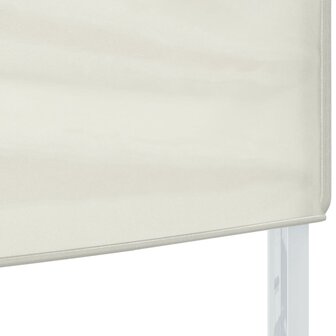 Partytent inklapbaar 2x2 m cr&egrave;mekleurig 4