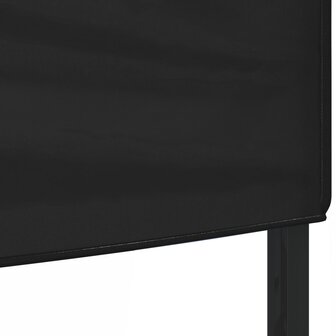 Partytent inklapbaar 2x2 m zwart 4