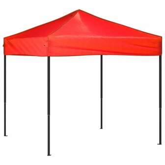 Partytent inklapbaar 2x2 m rood 2