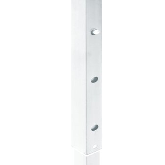 Partytent inklapbaar met zijwanden 2x2 m wit 7