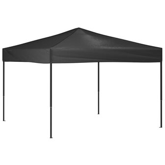 Partytent inklapbaar 3x3 m antracietkleurig 2