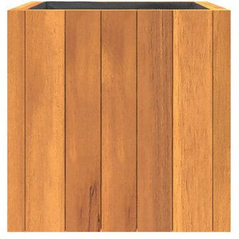 Plantenbak 25x25x25 cm massief acaciahout 5