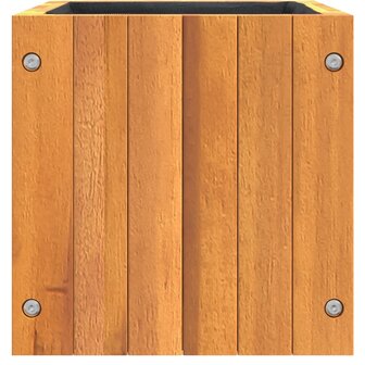 Plantenbak 25x25x25 cm massief acaciahout 6