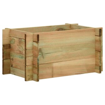 Plantenbak 40 cm ge&iuml;mpregneerd grenenhout 1