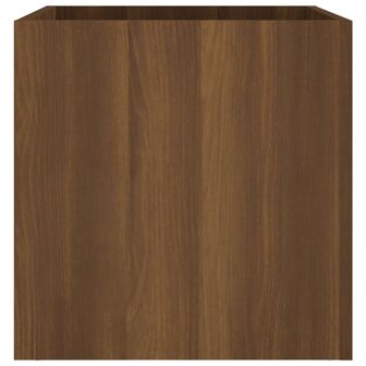 Plantenbak 40x40x40 cm bewerkt hout bruineiken 3