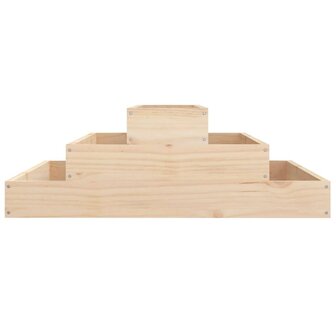 Plantenbak 80x80x27 cm massief grenenhout 5