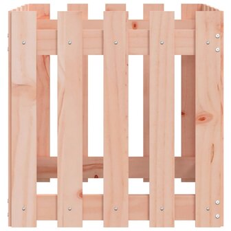 Plantenbak met hekontwerp 50x50x50 cm massief douglashout 5