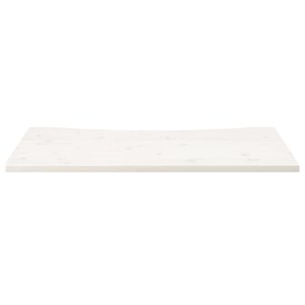 Bureaublad 110x55x2,5 cm massief grenenhout wit 3