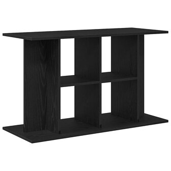 Aquariumstandaard 100x40x60 cm spaanplaat zwart eikenkleurig 2