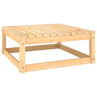 2-delige Loungeset met kussens massief grenenhout 7