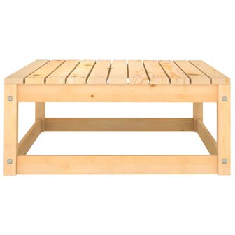 2-delige Loungeset met kussens massief grenenhout 8