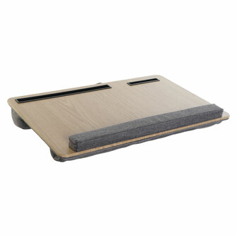Dienblad Home ESPRIT Polyester Hout MDF 55 x 35 x 7 cm 1