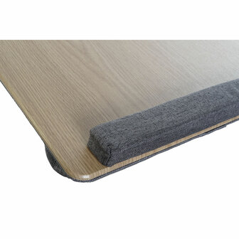 Dienblad Home ESPRIT Polyester Hout MDF 55 x 35 x 7 cm 2