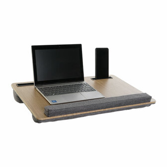 Dienblad Home ESPRIT Polyester Hout MDF 55 x 35 x 7 cm 4