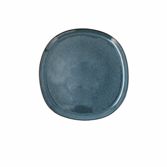 Dinerbord Bidasoa Ikonic Blauw Keramisch 20,2 x 19,7 x 1,3 cm (6 Stuks) (Pack 6x) 1