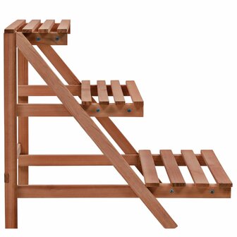 Plantenstandaard 3-laags 48x45x40 cm cederhout  2