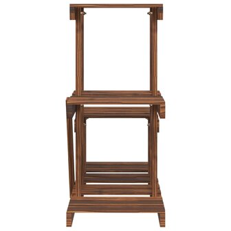 Plantenstandaard 58x25x51 cm massief vurenhout 5
