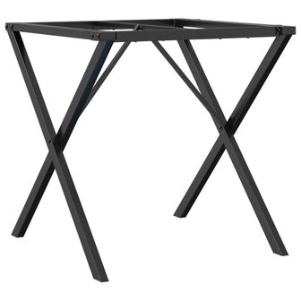 Eettafelpoten X-frame 60x60x73 cm gietijzer 6