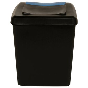 Vuilnisbakken 3 st stapelbaar 75 L antracietkleurig  4