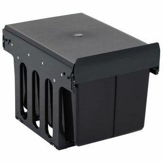 Inbouwprullenbak uittrekbaar soft-close 36 L 2